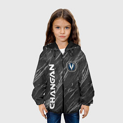 Куртка с капюшоном детская ЧАНГАН МРАМОР CHANGAN, цвет: 3D-черный — фото 2