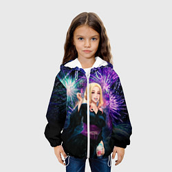 Куртка с капюшоном детская МАРИН КИТАГАВА ПРАЗДНИК ФЕЙВЕРКОВ, цвет: 3D-белый — фото 2