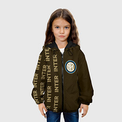 Куртка с капюшоном детская ИНТЕР Абстракция, цвет: 3D-черный — фото 2