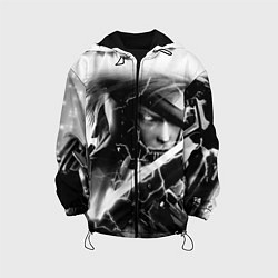 Куртка с капюшоном детская МЕТАЛ ГИР СОЛИД- METAL GEAR, цвет: 3D-черный