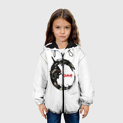 Куртка с капюшоном детская Берсерк Гатс В Кругу Змея, цвет: 3D-черный — фото 2