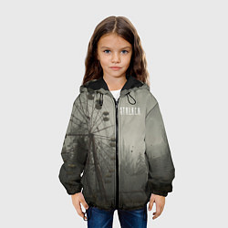 Куртка с капюшоном детская STALKER Колесо Обозрения, цвет: 3D-черный — фото 2