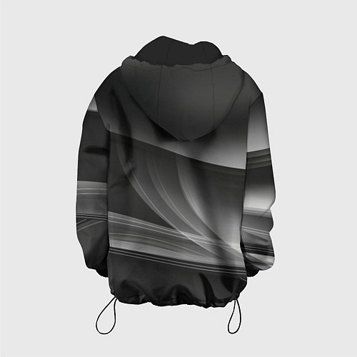 Детская куртка Daewoo - абстракция / 3D-Черный – фото 2