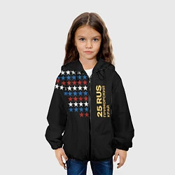 Куртка с капюшоном детская 25 RUS Приморский край, цвет: 3D-черный — фото 2