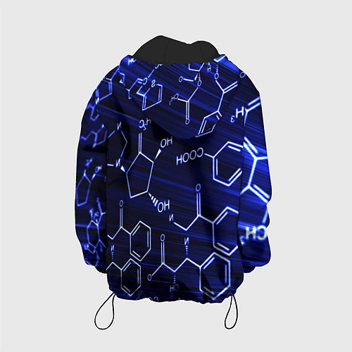 Детская куртка Графическая химия / 3D-Черный – фото 2