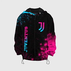 Детская куртка Juventus - neon gradient: надпись, символ