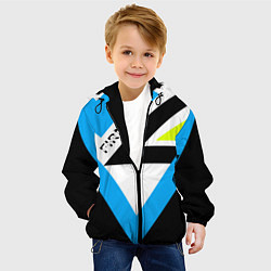 Куртка с капюшоном детская FIRM спортик, цвет: 3D-черный — фото 2