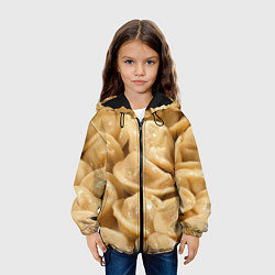 Куртка с капюшоном детская Пельмени, цвет: 3D-черный — фото 2