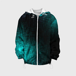 Куртка с капюшоном детская Потёртости красок, цвет: 3D-белый