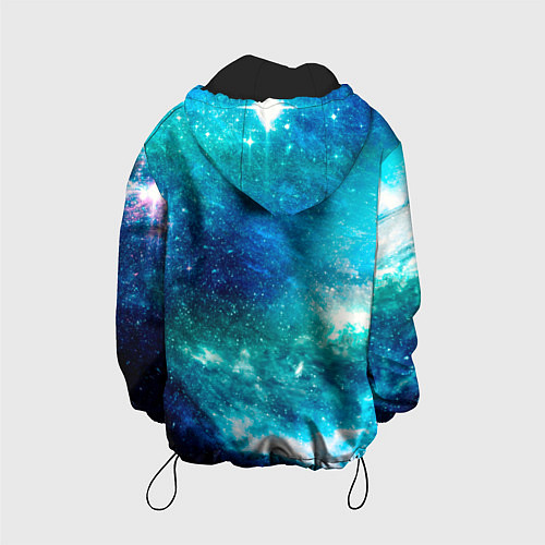 Детская куртка Звёздная Вселенная / 3D-Черный – фото 2