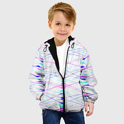 Куртка с капюшоном детская Путанка, цвет: 3D-черный — фото 2