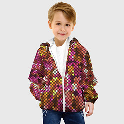 Куртка с капюшоном детская Disco style, цвет: 3D-белый — фото 2