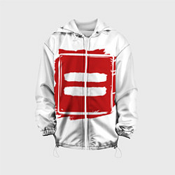 Куртка с капюшоном детская Ed Sheeran Equals, цвет: 3D-белый