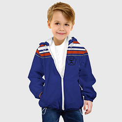 Куртка с капюшоном детская Знак качества, цвет: 3D-белый — фото 2