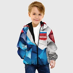 Куртка с капюшоном детская Made in Russia, цвет: 3D-черный — фото 2