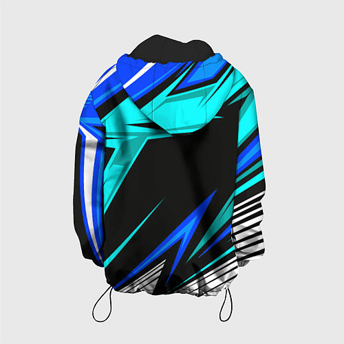 Детская куртка Фольцваген - sport uniform / 3D-Черный – фото 2