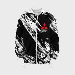 Детская куртка Mitsubishi - белый пятна