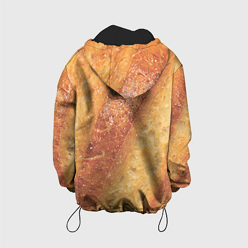 Детская куртка Корочка батона / 3D-Черный – фото 2