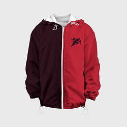 Куртка с капюшоном детская Прыжок Шако, цвет: 3D-белый