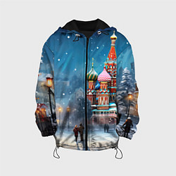 Детская куртка Новогодняя Москва
