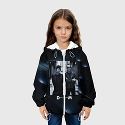 Куртка с капюшоном детская Depeche Mode - Мартин и Дэйв, цвет: 3D-белый — фото 2