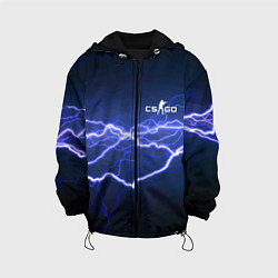 Куртка с капюшоном детская Counter Strike - lightning, цвет: 3D-черный