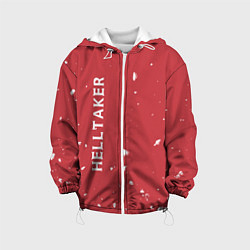 Куртка с капюшоном детская Helltaker, цвет: 3D-белый
