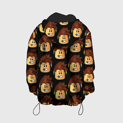 Детская куртка Игра Роблокс / 3D-Черный – фото 2