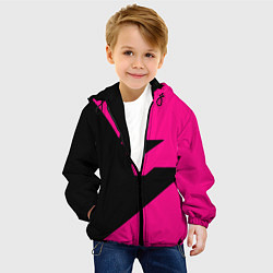 Куртка с капюшоном детская Астралис кс го, цвет: 3D-черный — фото 2