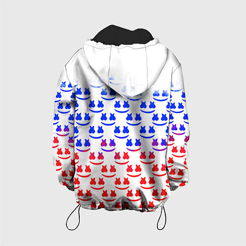Детская куртка Marshmello russia color / 3D-Черный – фото 2