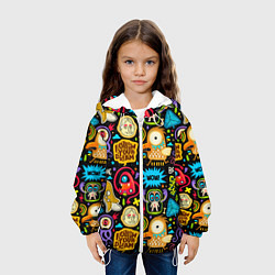 Куртка с капюшоном детская Follow your dream, цвет: 3D-белый — фото 2