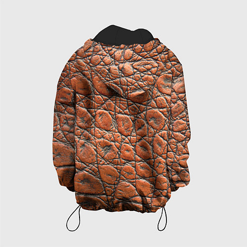 Детская куртка Змеиная шкура текстура / 3D-Черный – фото 2