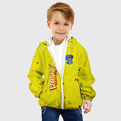 Куртка с капюшоном детская Poppy Playtime Хагги Вагги монстр, цвет: 3D-белый — фото 2