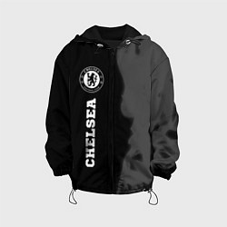 Детская куртка Chelsea sport на темном фоне по-вертикали
