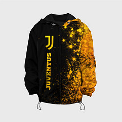 Детская куртка Juventus - gold gradient по-вертикали