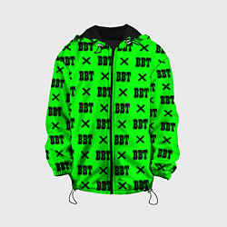 Детская куртка BBT logo green steel