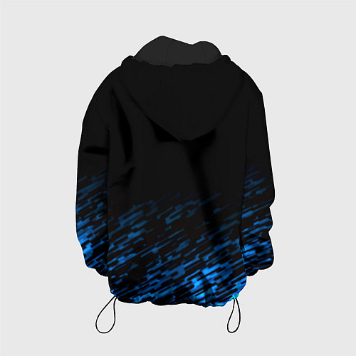 Детская куртка Napoli fc club texture / 3D-Черный – фото 2
