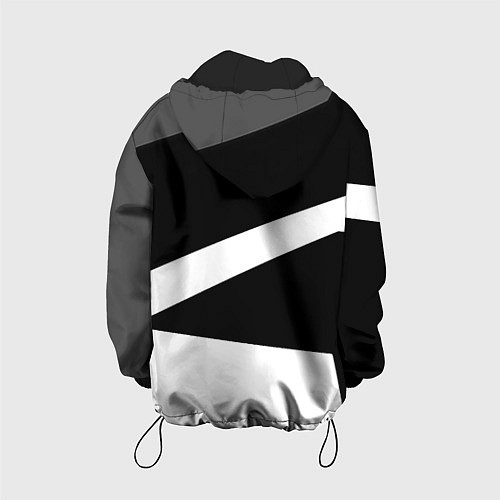 Детская куртка PUBG online geometry / 3D-Черный – фото 2