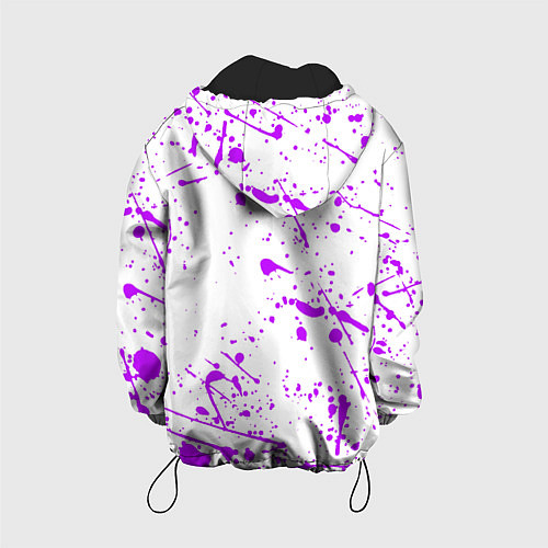 Детская куртка Among us neon colors game / 3D-Черный – фото 2