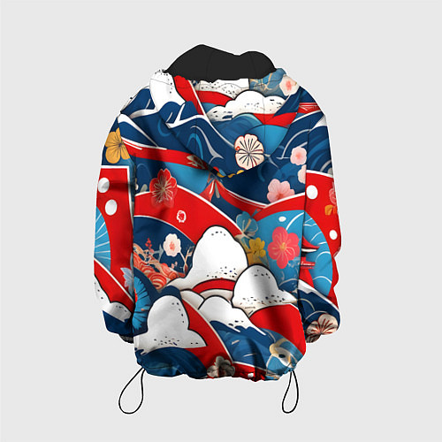 Детская куртка Восточная аппликация / 3D-Черный – фото 2