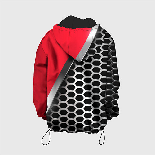 Детская куртка Nissan metalic auto / 3D-Черный – фото 2