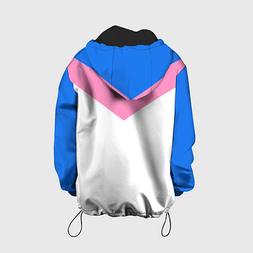 Детская куртка В стиле 90-х ретро спортивная / 3D-Черный – фото 2