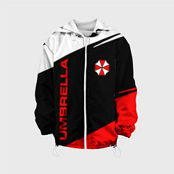 Куртка с капюшоном детская Umbrella corporation - resident evil, цвет: 3D-белый