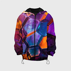 Детская куртка Неоновые минералы