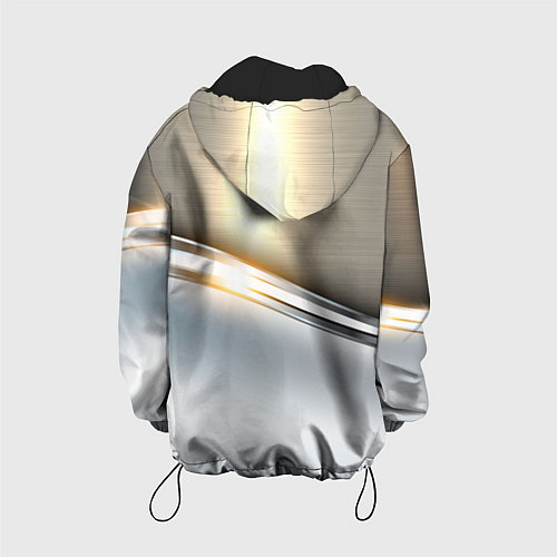 Детская куртка Volvo жёлтый метал / 3D-Черный – фото 2