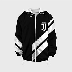 Куртка с капюшоном детская Juventus line white, цвет: 3D-белый