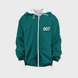 Детская куртка Игрок 007 - Игра в кальмара