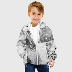 Куртка с капюшоном детская Izvestiya, цвет: 3D-белый — фото 2