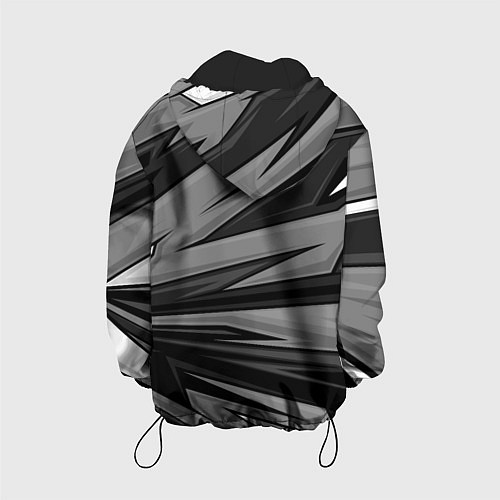 Детская куртка Lixiang - монохромный серый / 3D-Черный – фото 2