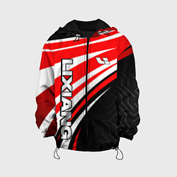 Куртка с капюшоном детская Lixiang- red sport uniform, цвет: 3D-черный